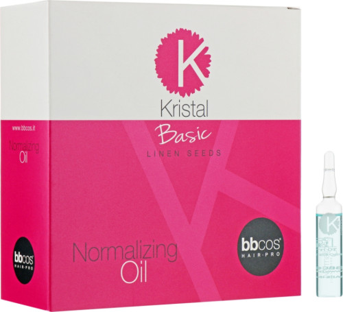 BBcos Kristal Basic Normalizing Oil - Олія для пошкодженого волосся 12 x 10 мл