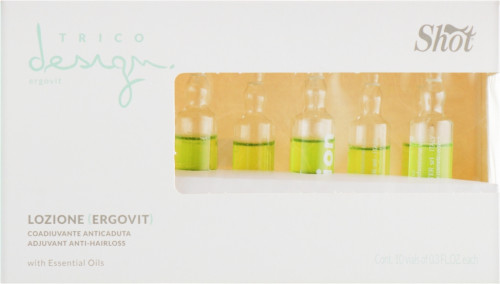 Shot Trico Design Hair Lotion - Лосьон против выпадения волос 10 x 10 мл