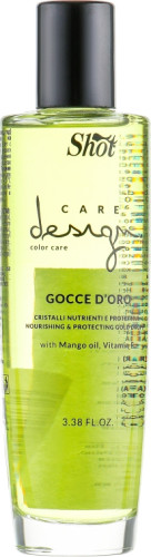 Shot Care Design Color Care Nourishing Protecting Gold Drops - Кристали золоті для фарбованого волосся 100 мл