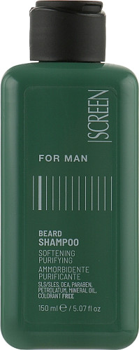 Screen For Man Beard Shampoo Увлажняющий шампунь для очищения бороды 150 мл