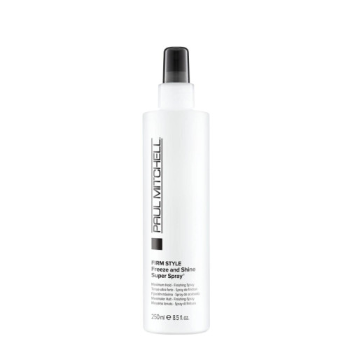 Paul Mitchell Freeze & Shine Super Spray - Спрей для укладки сильной фиксации "Замораживание и блеск" 250 мл