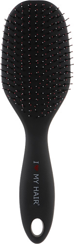 I Love My Hair "Spider"- Щетка для волос глянцевая Черная L 1502