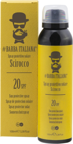 Barba Italiana Scirocco Sun Protective Sprey SPF 20 - Солнцезащитный спрей 100 мл