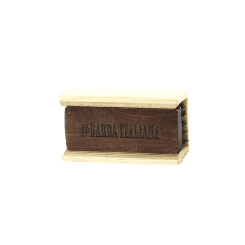 Barba Italiana Solengo - Браш "24 години" для бороди та вусів, коричневий 1 шт