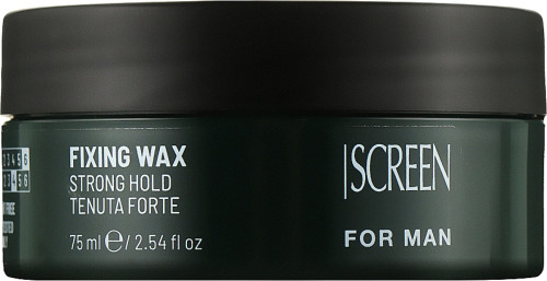Screen For Man Fixing Wax Моделирующий воск сильной фиксации 75 мл
