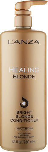 L'anza Healing Blonde Bright Blonde Conditioner - Целебный кондиционер для натурального светлого и с 950 мл