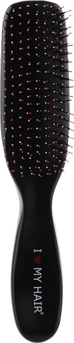 I Love My Hair "Spider"- Щітка для волосся  глянцева Чорна M 1501
