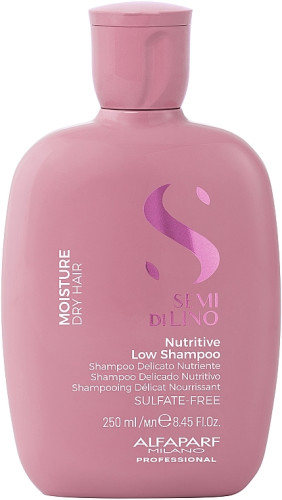 Alfaparf Semi Di Lino Nutritive Low Shampoo - Шампунь для зволоження сухого волосся 250 мл