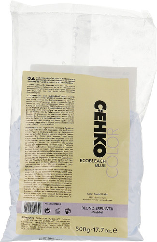 C:EHKO Color Cocktail Ecobleach Blue - Голубой осветляющий порошок 500 г
