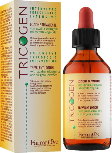 Farmavita Tricogen Lotion - Лосьон против перхоти и выпадения волос 100 мл