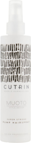 Cutrin Muoto Extra Strong Pump Hairspray Лак-спрей для экстрасильной фиксации 200 мл