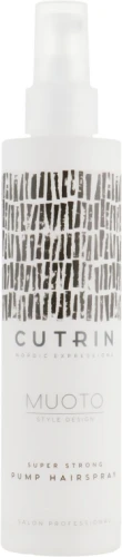 Cutrin Muoto Extra Strong Pump Hairspray Лак-спрей для экстрасильной фиксации 200 мл