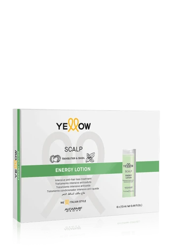 Yellow Scalp Energy Lotion - Лосьйон проти випадіння волосся 6 х 13 мл