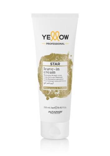 Yellow Star Leave-In Cream - Крем незмивний для блиску волосся  250 мл