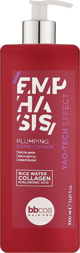 BBcos Emphasis Plumping Conditioner - Кондиціонер-наповнювач для всіх типів волосся 1000 мл