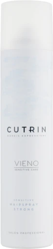 Cutrin Vieno Sensitive Hairspray Strong - Лак сильной фиксации для чувствительных волос 300 мл
