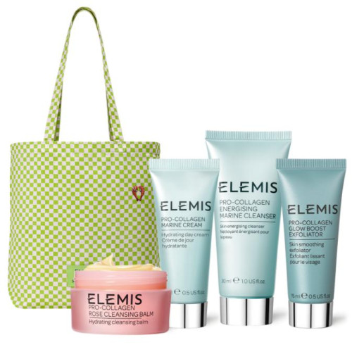 ELEMIS Стильный шопер Shrimps с 4-мя продуктами бестселлерами в тревел размере 87782