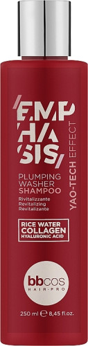 BBcos Emphasis Plumping Washer Shampoo - Шампунь-наповнювач для всіх типів волосся 250 мл