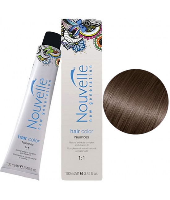 Купити Nouvelle Hair Color Крем-фарба для волосся 100 мл 8.00 Світлий блондин натуральний холодний Артикул: 000014371 Фото повноекранне №1