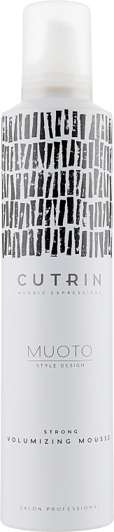 Купить Cutrin Muoto Strong Voumizing Mousse - Мусс для объема сильной фиксации 300 мл Артикул: 000016027 Фото на весь экран №1