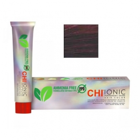Купити CHI Ionic Permanent Shine Hair Color - Безаміачна фарба 90 мл 4RR - Червона слива Артикул: 000007046 Фото повноекранне №1