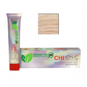 Купити CHI Ionic Permanent Shine Hair Color - Безаміачна фарба 90 мл 11W - Дуже світлий теплий блонд плюс Артикул: 000007021 Фото повноекранне №1