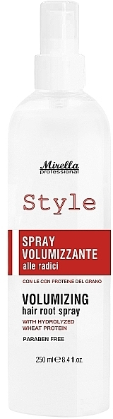 Купити Mirella Rpofessional Style Volumizing Spray - Спрей для прикореневого об'єму для волосся 250 мл Артикул: 000015071 Фото повноекранне №3