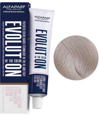 Купити Alfaparf Evolution Of The Color - Стійка фарба для волосся 10.21 Світлий блондин фіолетовий попелястий Артикул: 000013618 Фото повноекранне №1