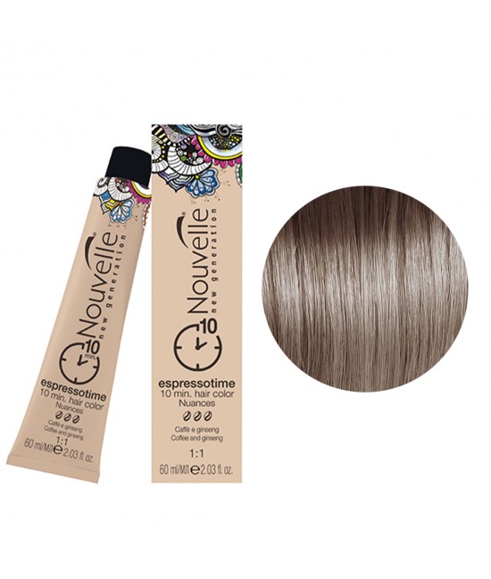 Купити Nouvelle ESPRESSOTIME Фарба для швидкого фарбування 60 мл 7.11 Насичений попелястий блонд Артикул: 000014681 Фото повноекранне №1