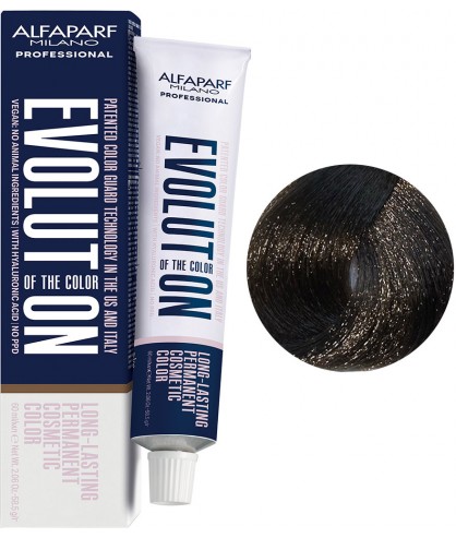 Купити Alfaparf Evolution Of The Color - Стійка фарба для волосся 4NI Середній шатен інтенсивний натуральний Артикул: 000013580 Фото повноекранне №1