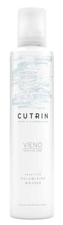Купить Cutrin Vieno Sensitive Volumizing Mousse - Мусс для объема без отдушки 300 мл Артикул: 000016073 Фото на весь экран №1