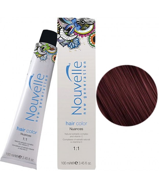 Купити Nouvelle Hair Color Крем-фарба для волосся 100 мл 6.5 Темно-русявий червоне дерево Артикул: 000014927 Фото повноекранне №1