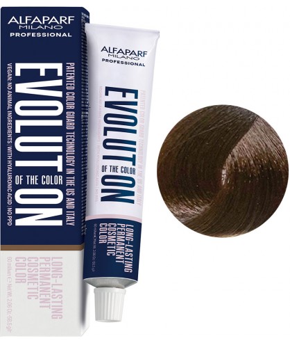 Купити Alfaparf Evolution Of The Color - Стійка фарба для волосся 4NB Спадний шатен теплий Артикул: 000015588 Фото повноекранне №1