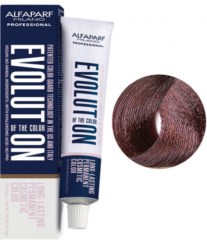 Купити Alfaparf Evolution Of The Color - Стійка фарба для волосся 5.5 Світлий шатен махагон Артикул: 000013629 Фото повноекранне №1