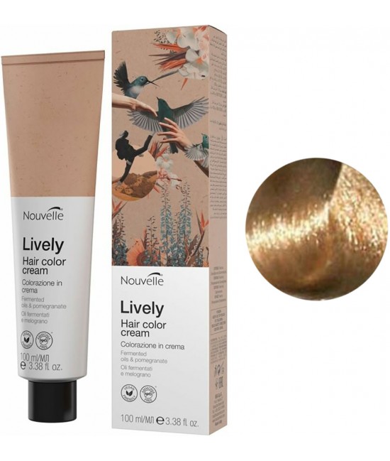 Купить Nouvelle LIVELY Hair Color Крем-краска для волос без аммиака 10 Экстра блондин Артикул: 000014586 Фото на весь экран №1