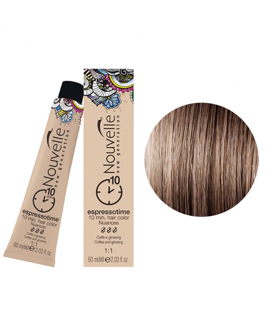 Купити Nouvelle ESPRESSOTIME Фарба для швидкого фарбування 60 мл 7.71 Кавовий блонд Артикул: 000016237 Фото повноекранне №1