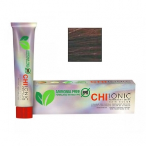 Купити CHI Ionic Permanent Shine Hair Color - Безаміачна фарба 90 мл 5CG - Мідно-золотий шатен Артикул: 000007032 Фото повноекранне №1