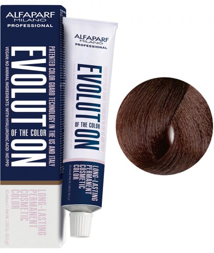 Купити Alfaparf Evolution Of The Color - Стійка фарба для волосся 6.35 Темний русявий золотистий махагон Артикул: 000013765 Фото повноекранне №1