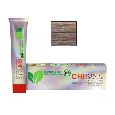 Купити CHI Ionic Permanent Shine Hair Color - Безаміачна фарба 90 мл 8A - Попелястий блонд Артикул: 000013228 Фото повноекранне №1