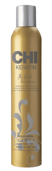 Купити CHI Keratin Flexible Hold Hair Spray - Лак для волосся гнучкої фіксації  340 мл Артикул: 000015168 Фото повноекранне №1