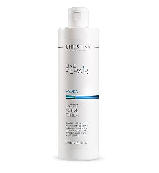 Купити CHRISTINA Line Repair Hydra Lactic Active Toner - Тонік з молочною кислотою для обличчя 300 мл Артикул: 000015744 Фото повноекранне №1