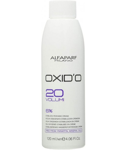 Купити Alfaparf Oxid'o Oxydant Cream - Окислювач для волосся 120 мл 20 vol (6%) Артикул: 000013564 Фото повноекранне №1