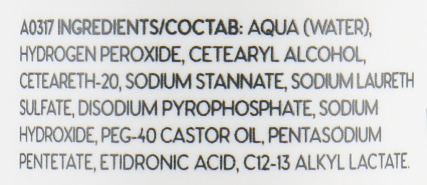 Купить Cutrin Aurora Color Developer - Окислитель 30 vol 9% 1000 мл Артикул: 000014608 Фото на весь экран №2