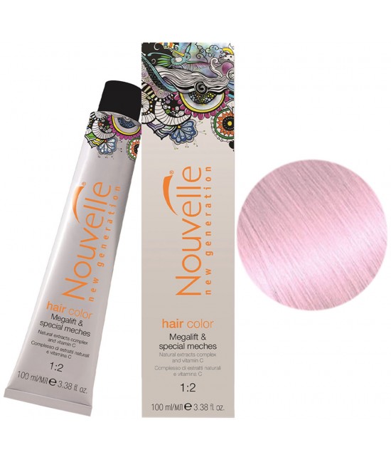Купити Nouvelle Hair Color Крем-фарба для волосся 100 мл 12.22+ Ультра світлий блондин перламутровий Артикул: 000014477 Фото повноекранне №1