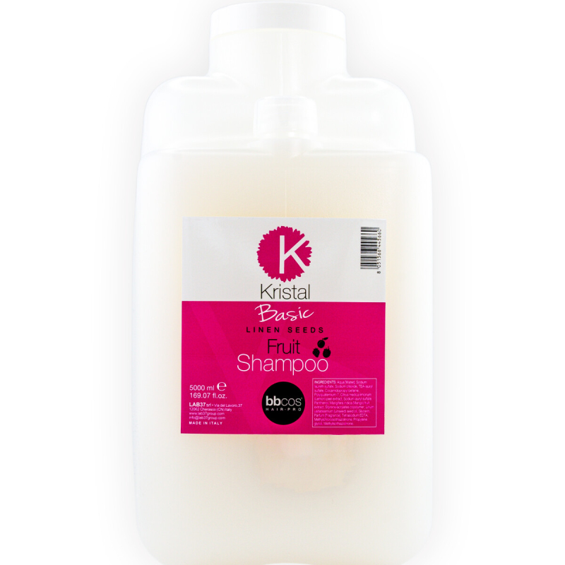 Купить BBcos Kristal Basic Fruit Shampoo - Фруктовый шампунь для волос 5000 мл Артикул: 000015517 Фото на весь экран №1