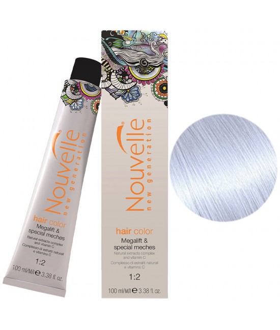 Купити Nouvelle Hair Color Крем-фарба для волосся 100 мл 12.11+ Ультра світлий блондин попелястий інтенсивний Артикул: 000014710 Фото повноекранне №1