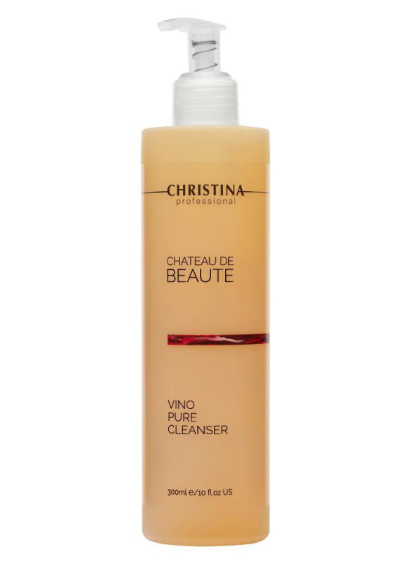 Купить CHRISTINA Chateau de Beaute Vino Pure Cleanser - Гель для умывания на основе винограда 300 мл Артикул: 000001674 Фото на весь экран №1