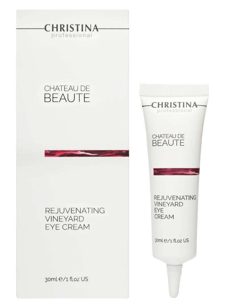 Купить CHRISTINA Chateu de Beaute Rejuvenating Vineyard Eye Cream - Омолаживающий крем для век 30 мл Артикул: 000001682 Фото на весь экран №4