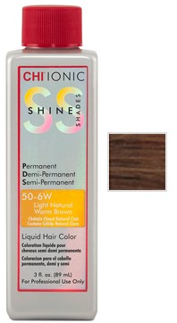 Купити CHI Ionic Shine Shades Liquid Color - Безаміачна фарба 89 мл 50-6W - Світлий шатен Артикул: 000006940 Фото повноекранне №1