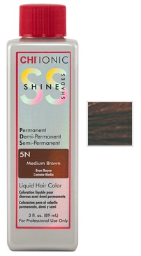 Купити CHI Ionic Shine Shades Liquid Color - Безаміачна фарба 89 мл 5N - Шатен Артикул: 000006947 Фото повноекранне №1